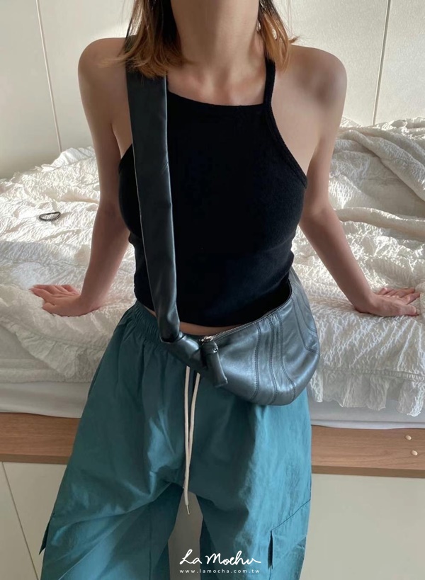 毛巾布削肩背心